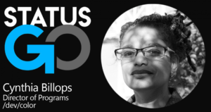 Status Go - “Race in Tech | Reducing Isolation” with Cynthia Billops