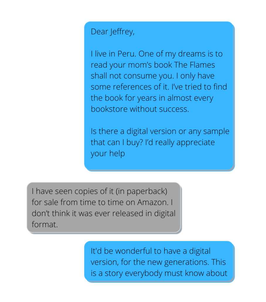 The Flames Shall Not Consume You